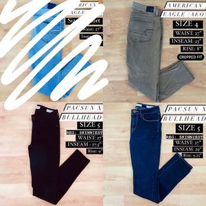 Size 27 jeans bundle